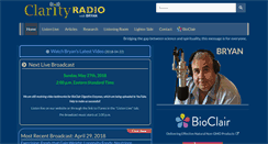 Desktop Screenshot of clarityradio.com